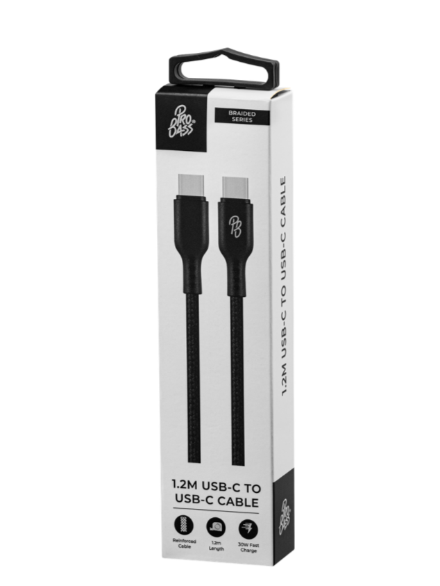 USB-C to USB-C 1.2m Fast Charging Cable